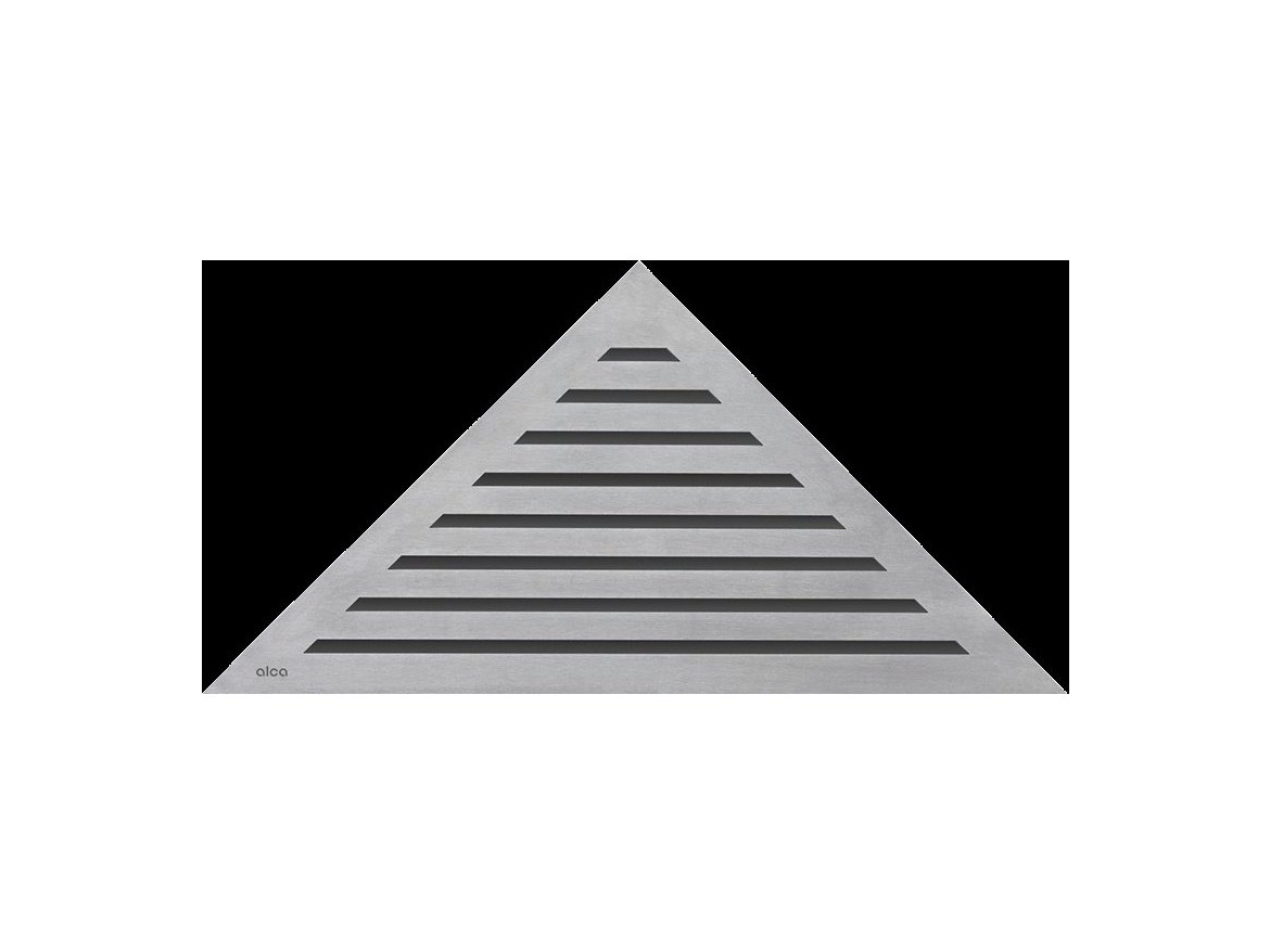 Alcadrain Rošt LIFE rohový nerez mat,