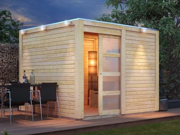 Domček Karibu Qubic