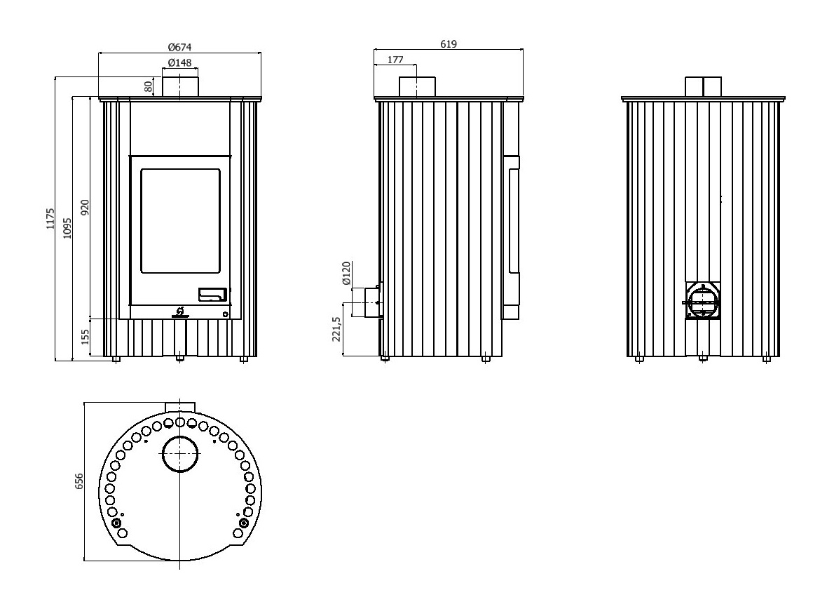 HS Flamingo GRANDE I černá