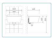Kuchyňské dřezy Zelvo Maximus 610