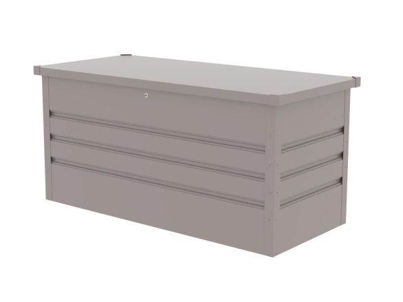 G21 Zahradní box  Denver 400 L, šedý plechový