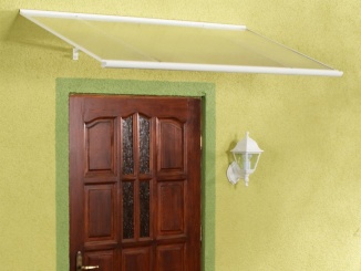 Vchodové striešky Gutta –  Vchodová strieška Standard hnedá/bronz, 160 x 85 cm