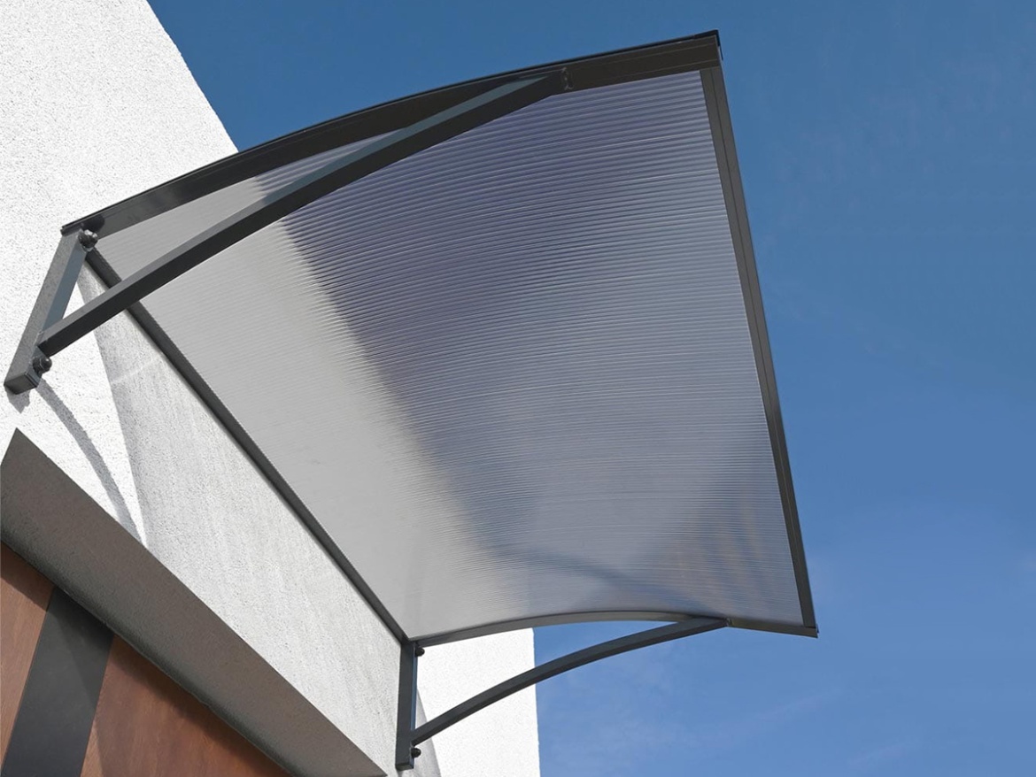 Vchodová stříška Robelit Arco Pro