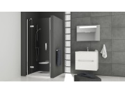 Ravak SMSD2 110 B-L, lesk/chróm+transparent