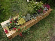 Scobax Vyvýšený záhon Log Cabin