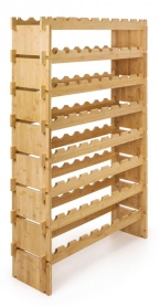 G21 Regál na víno  na 72 lahví, bambusový