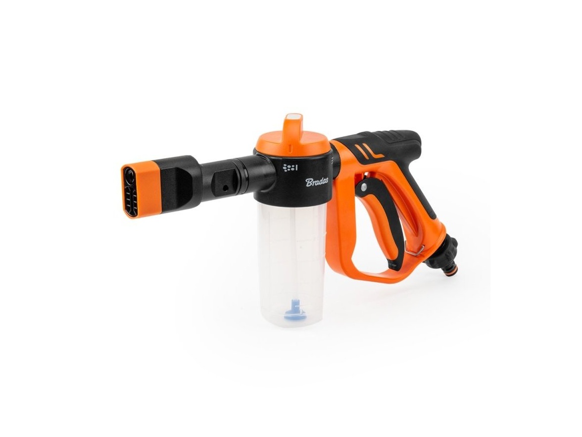 Bradas Nízkotlaká pěnová pistole na zahradní hadici Black Line