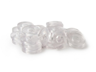 Polykarbonát (PC) –  Elastická těsnící podložka čirá 16 mm