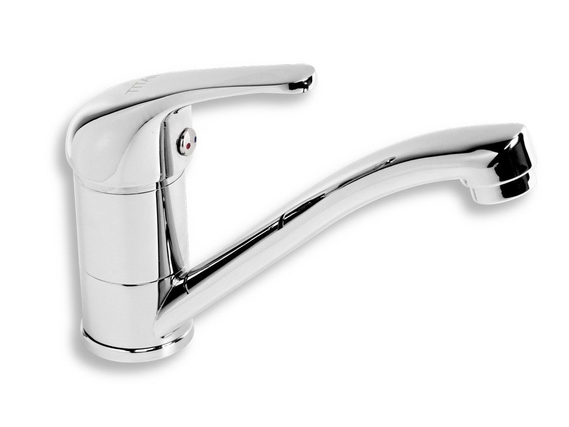 Novaservis Umyvadlová baterie Titania Iris, chrom, stojánková, bez výpustě,  92096,0