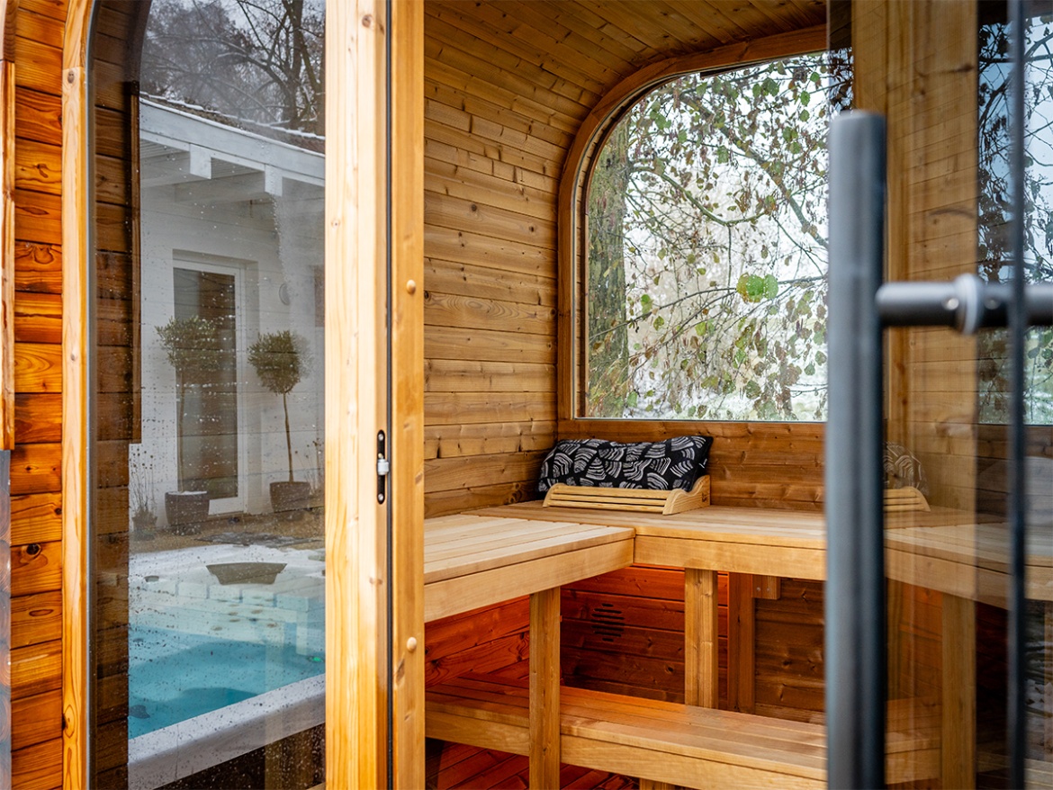 Venkovní finská sauna Bohemit Kubis