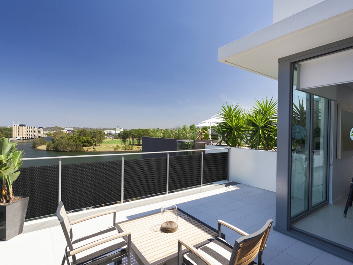 Ratanová zástěna Doratanu Balcony Thin