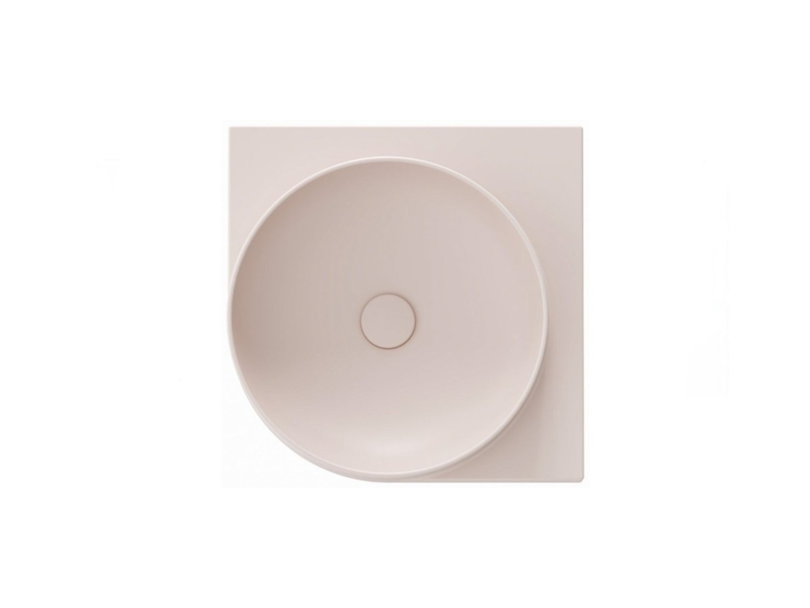 Ravak Umyvadlo Yard 45 C, bez otvoru pro baterii, bez přepadu, Deepsea Blue