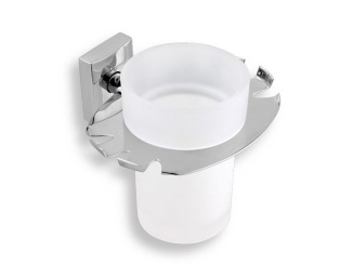 Koupelna a WC – Novaservis Držák skleničky a kartáčků Metalia 12, sklo/chrom, , 0249,0