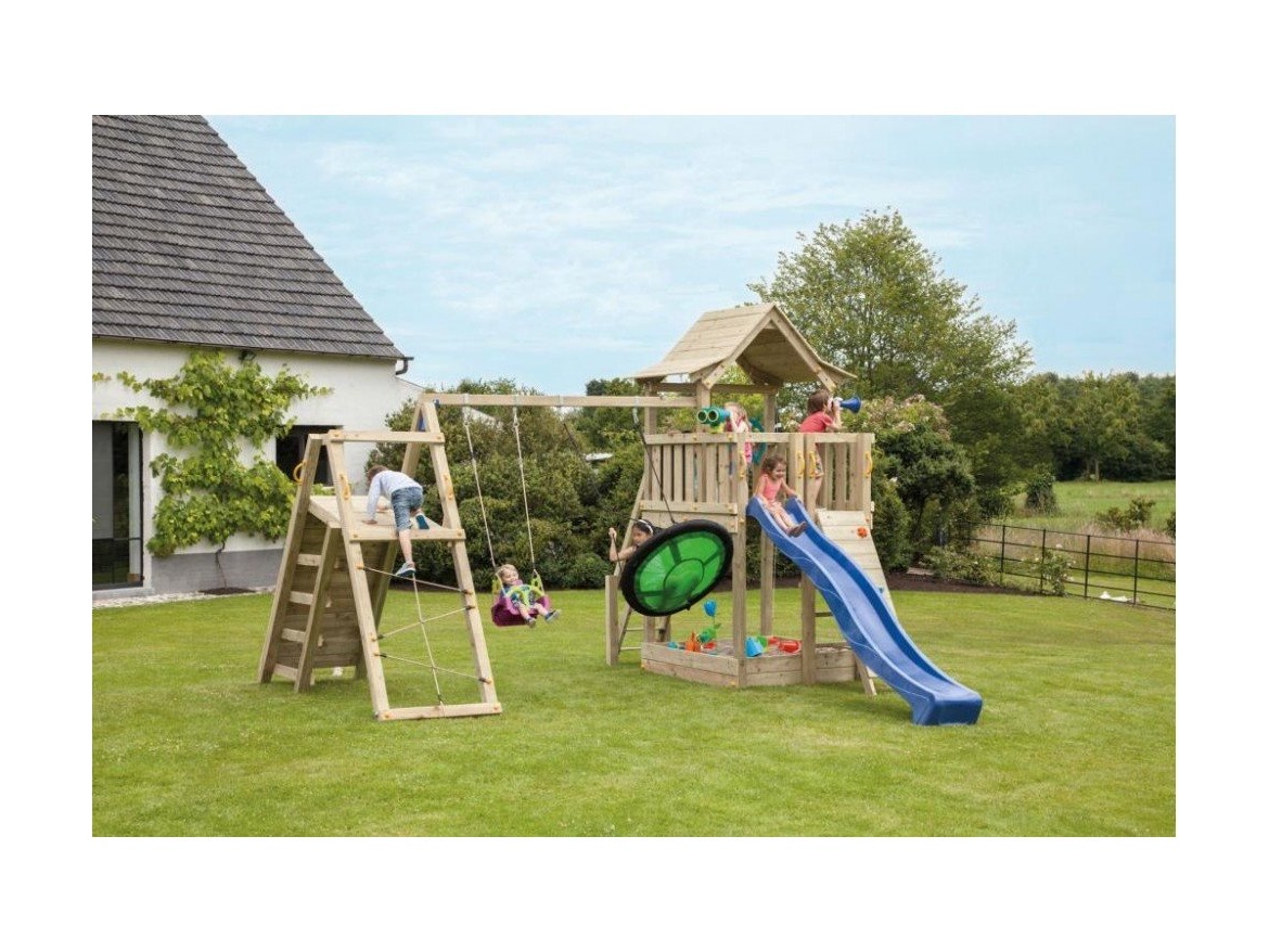 Detské ihrisko so šmykľavkou Česká Manufaktura Pagoda