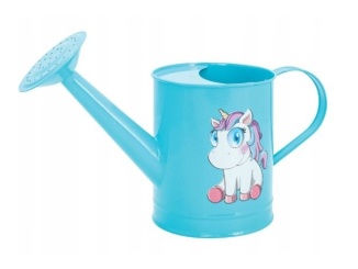 Üveg –  Greenmill Dětská konvička s jednorožcem - modrá