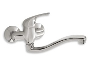 Novaservis Umyvadlová baterie Titania Iris 100 mm, chrom, nástěnná,  92074,0