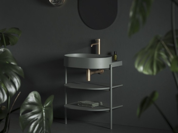 Ravak Konstrukce pod umyvadlo CS Yard 40, Smoke Grey