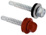 Šr. samovrt. plech-ocel do 3mm ral3005 4,8x25 Klimas Wkręt-met ŠR. SAMOVRT. PLECH-OCEL DO 3MM