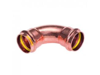 Épület –  Conex Bänninger Lisovací oblouk 90° a/a CU 5002 d 15, pro plyn