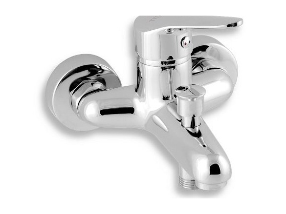 Novaservis Vanová baterie Titania Iris 100 mm, chrom, nástěnná, bez příslušenství,  94424/1,0