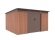 G21 Zahradní domek  GRAH 1132 - 340 x 333 cm, hnědý