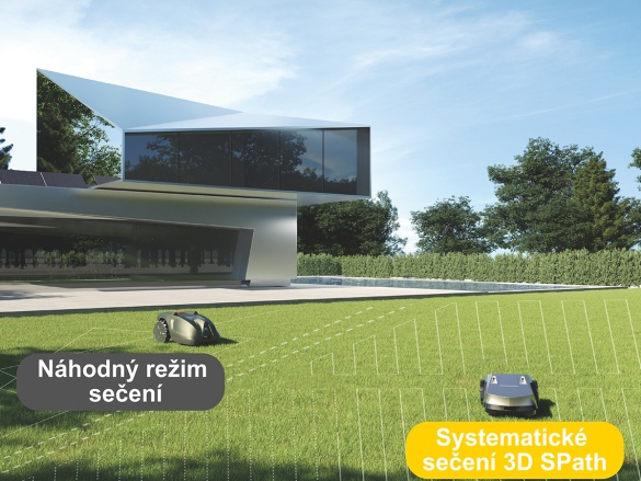 Múdra robotická kosačka Mr.Grass InverX AI25