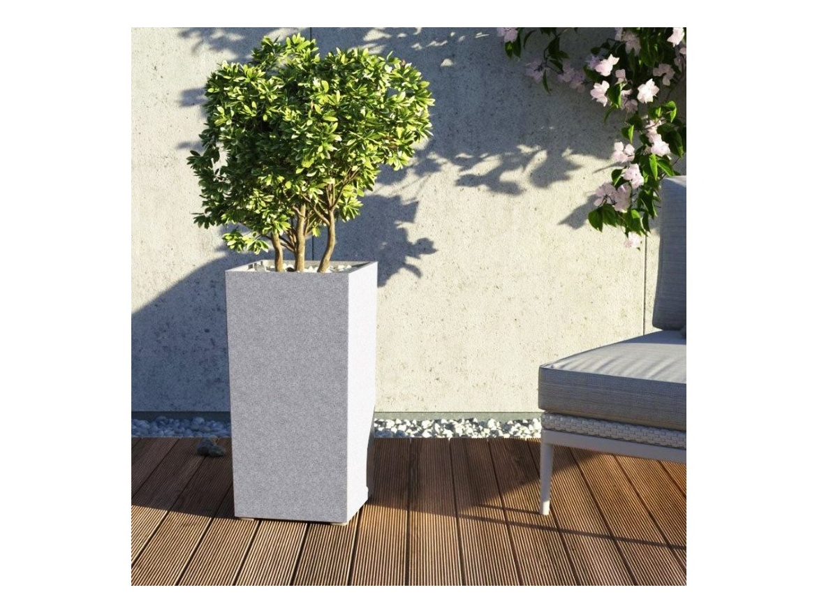Granitové květináče Granisil granitový květináč KUBI vysoký 60 cm