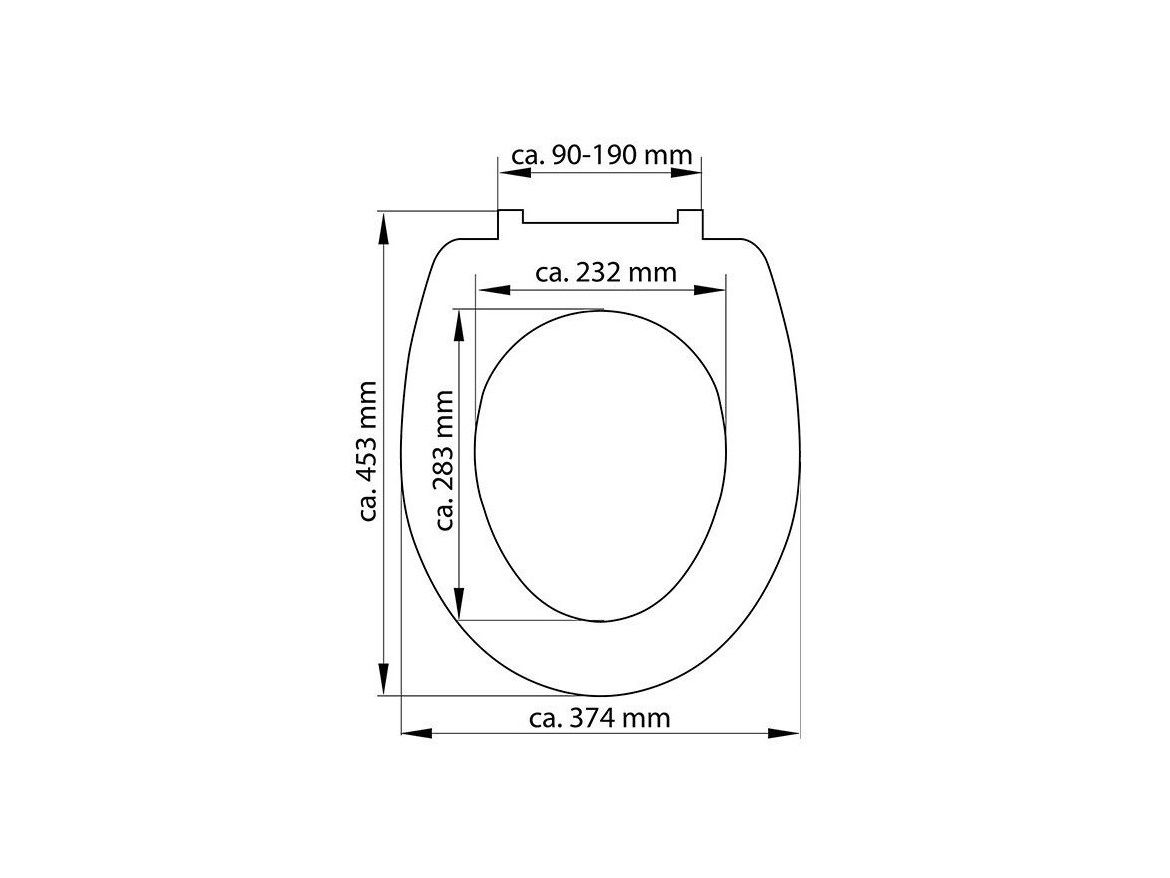 WC sedátka, záchodová prkna Schütte JASMIN | Duroplast, Soft Close