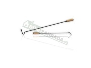 VespaGarden Ocelový pohrabáč s dřevěnou rukojetí