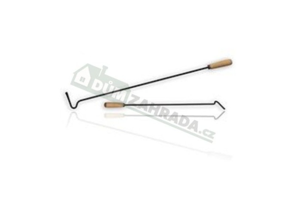 VespaGarden Ocelový pohrabáč s dřevěnou rukojetí