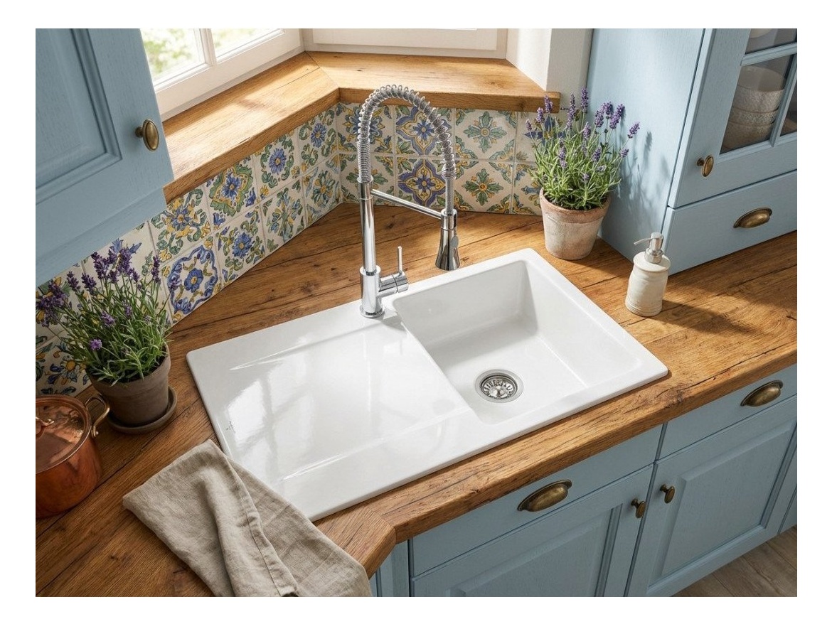 Kuchyňské dřezy Villeroy & Boch Siluet 900.0