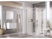 Ravak BLSRV2 90x90, lesk+transparent