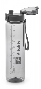 G21 Láhev  na pití, 1000 ml, šedá