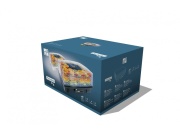 G21 Sušička ovoce  Paradiso big, black