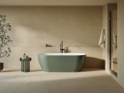 Ravak Vana Freedom O Tec 170x77 volně stojící, bílá, krytka odtoku chrom