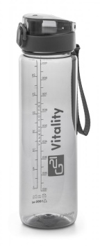 G21 Láhev  na pití, 1000 ml, šedá