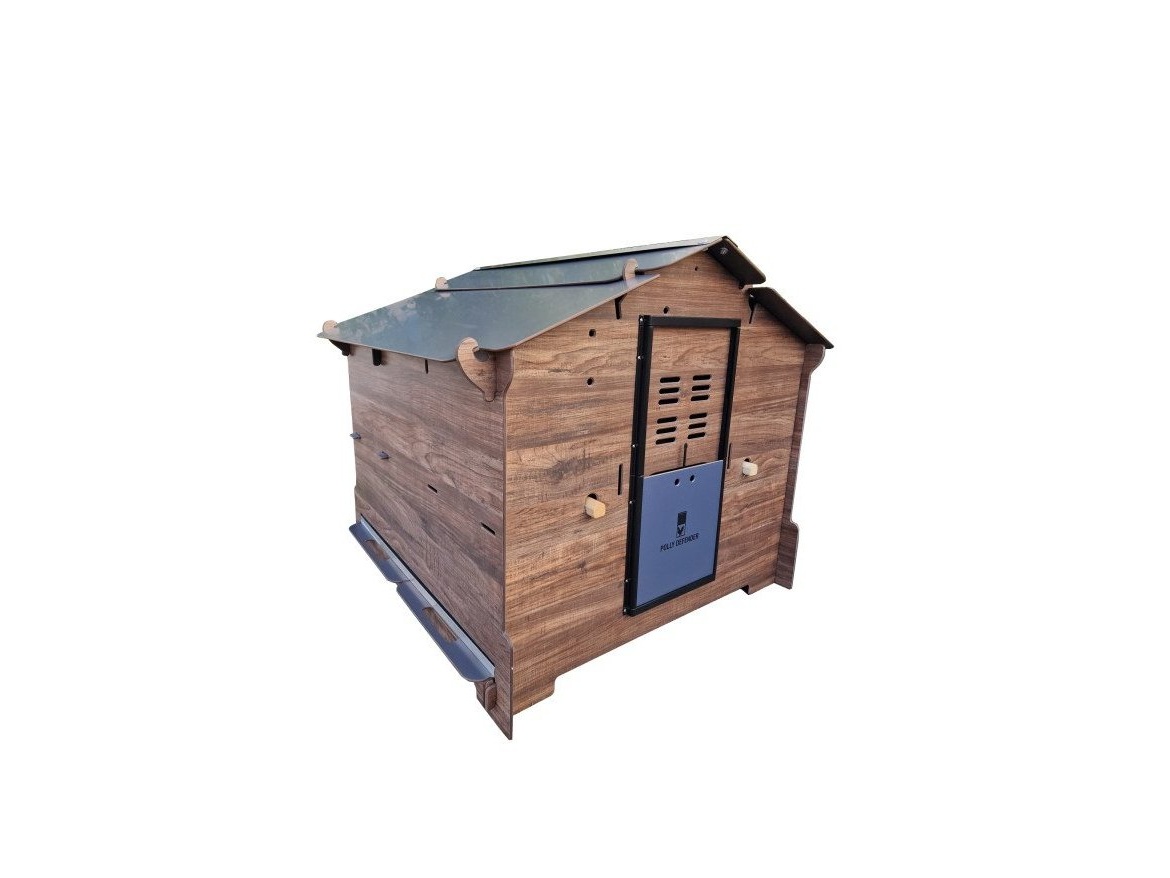 Kurník Scobax Kurník POLLY SIMPLY L – odolný HPL kurník pro 6–8 slepic bez údržby + možnost Polly AutoDefender