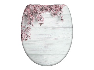 WC, bidety a pisoáre –  Schütte FLOWERS&WOOD | Duroplast, Soft Close