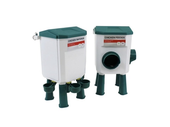 Scobax Set automatické krmítko 5 kg + napáječka 7.5 l