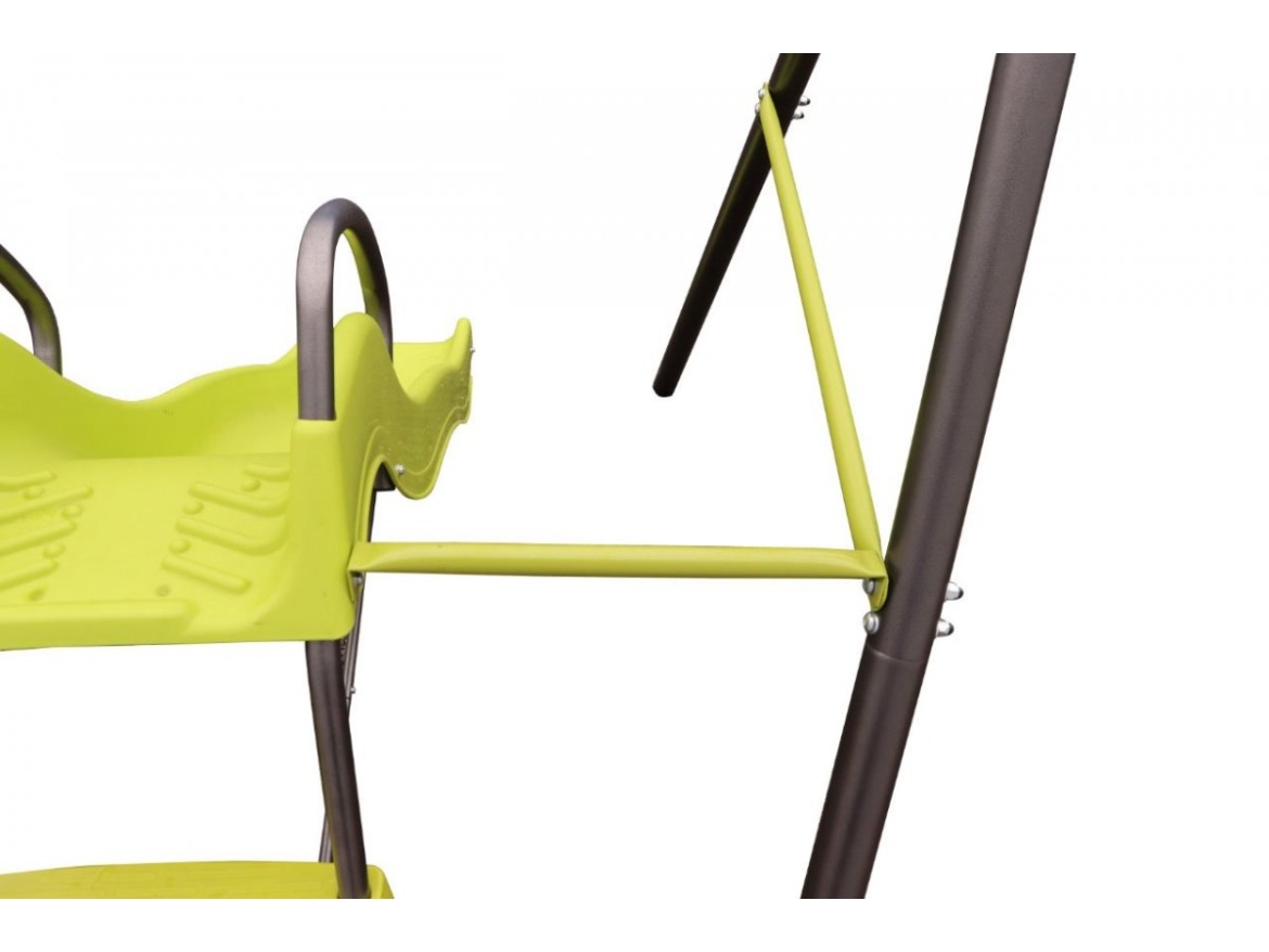 G21 Zahradní houpačka  Tacoma 3 se skluzavkou