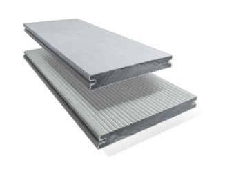 Prkna –  Deceuninck Twinson Massive 4500 mm, světle šedá