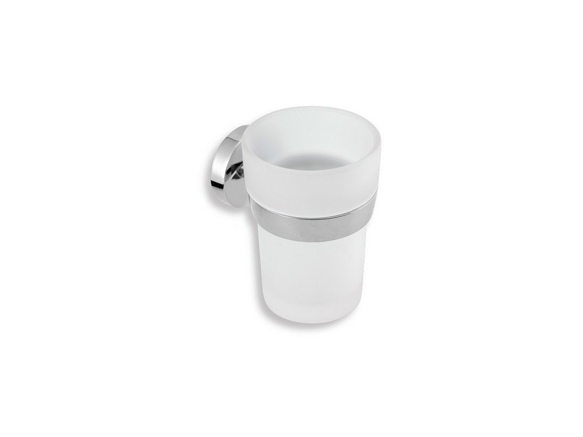 Novaservis Držák kartáčků a pasty Metalia 11, sklo/chrom, , 0106,0