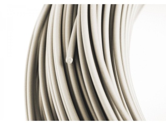 Polyvinylidenfluorid (PVDF) –  Svařovací drát kulatý Röchling neutrální / přírodní, kulatý, 4 mm, 2 kg