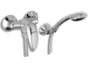 Novaservis Sprchová baterie Metalia 55 150 mm, chrom, nástěnná, s příslušenstvím,  55061,0