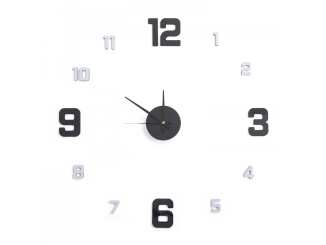 Háztartási berendezések –  G21 Samolepící hodiny  Metallic Style