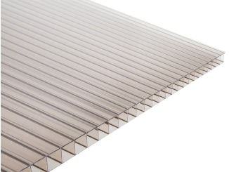 Polikarbonát –  Guttagliss DUAL BOX 10 mm bronz 4000 mm 1050 mm