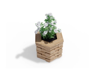 Fa –  Česká Manufaktura Variogrow šestistran 60 cm x 43,5 cm, bez nopové fólie, bez dna