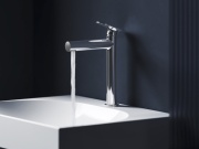 Ravak SG 014.20BLM Umyvadlová stojánková baterie 255 mm bez výpusti, černá matná