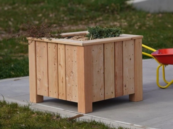 Samozavlažovací kvetináč štvorec Česká Manufaktura