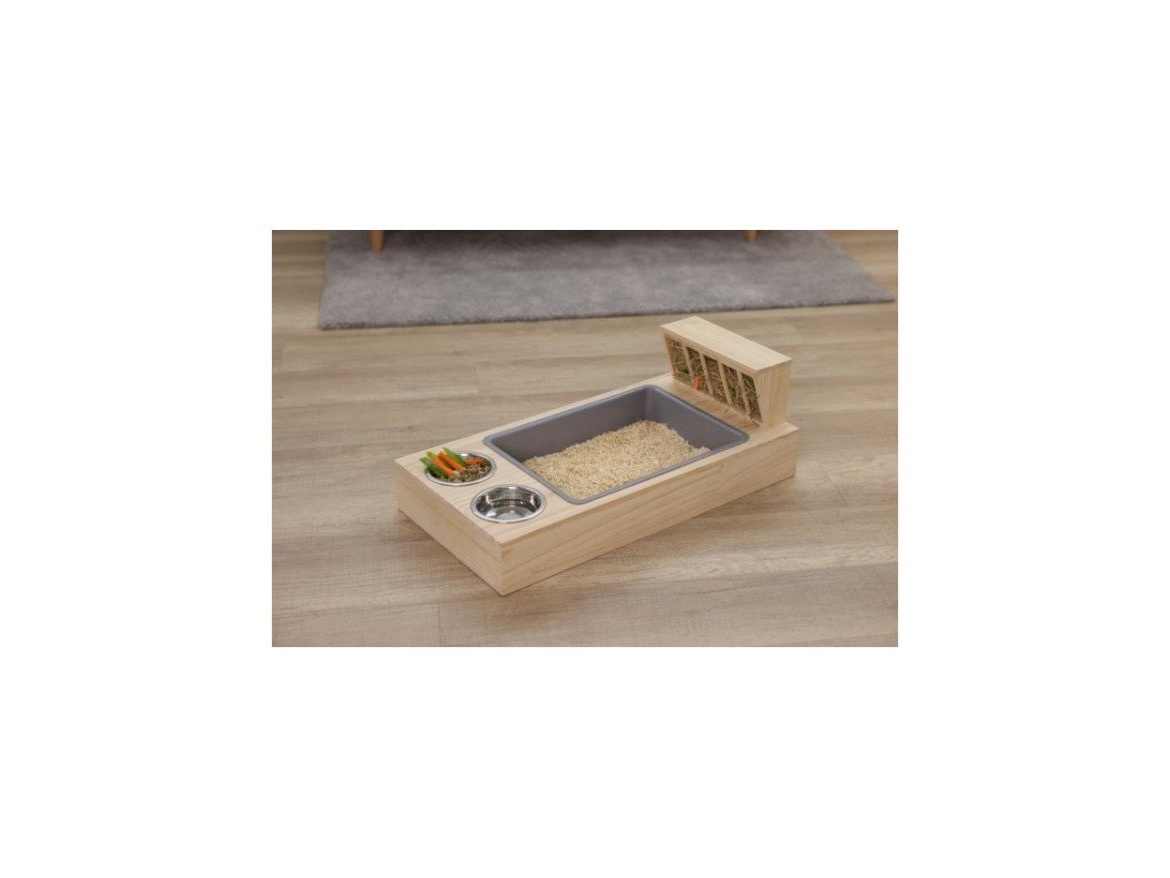 Scobax Krmítko pro králíky a morčata, 70 x 36 x 24 cm